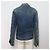 Gucci Chaqueta trucker acolchada de denim lavado azul para mujer - vista 4