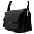 Marni Borsa a tracolla Trunk in pelle Piano Nero - vista 2