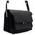 Marni Borsa a tracolla Trunk in pelle Piano Nero - vista 3