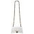 Balenciaga Bolso de hombro Crush Chain de piel grabada efecto cocodrilo Blanco - vista 4