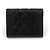 Chanel Tarjetero Classic Caviar Gold Boy Negro - vista 2