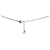 Dior Collana Beaded Heart Cubic Silver Rosa  - vista 4