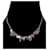 Dior Collana Beaded Heart Cubic Silver Rosa  - vista 5