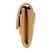 Chanel Tarjetero de piel caviar beige Castaño - vista 2
