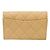 Chanel Tarjetero de piel caviar beige Castaño - vista 3