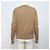 Burberry Brauner Pullover aus Wolle und Seide mit Initial-Logo - Strick-T-Shirt für Damen - Ansicht 4