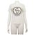 Gucci Camiseta de manga corta para mujer en jersey de algodón interlocking Blanco
