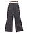 Chanel Pantaloni in denim da donna con stampa logo CC multicolore Nero - vista 4