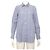Céline Camicia in cotone a righe blu da donna