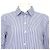 Céline Camicia in cotone a righe blu da donna - vista 2