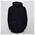 Burberry Giacca a vento con cappuccio da uomo in nylon blu navy - vista 4