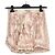 Fendi Falda plisada de seda con logo FF Baroque para mujer - vista 4