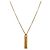 Dior Collana Cubic Christian Plate Gold