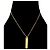 Dior Collana Cubic Christian Plate Gold - vista 5
