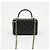 Chanel Borsa Vanity in pelle d'agnello con manico superiore e tracolla a catena Nero Oro - vista 4