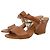 Salvatore Ferragamo Sandali con cinturino Brown Marrone