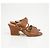 Salvatore Ferragamo Sandali con cinturino Brown Marrone - vista 3