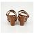 Salvatore Ferragamo Sandali con cinturino Brown Marrone - vista 7