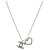 Chanel Collana Heart CC Silver Argento  - vista 2