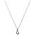 Tiffany & Co Collana in Argento a Goccia Aperta