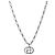 Gucci Collar entrelazado de plata - vista 2