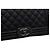 Chanel Borsa a tracolla Boy Medium Flap in Caviar nero - vista 9