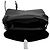 Saint Laurent Borsa a tracolla Monogram West Chain Hollywood Black Medium Nero - vista 12