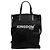 Burberry Borsa Tote a Spalla Kingdom in Nylon Piatto Bidirezionale Nero - vista 2