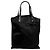 Burberry Borsa Tote a Spalla Kingdom in Nylon Piatto Bidirezionale Nero - vista 6