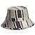 Dior Riviera Oblique Sun Stripe Bucket Hat Grey Blue Cotton Silk Jacquard