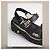 Louis Vuitton Sandali con platform Dioract in pelle nera Nero - vista 4