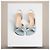 Louis Vuitton Sandalias slingback de tacón con lazo en lambskin Blue Sky Azul - vista 4