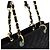 Chanel Bolso de hombro Grand Shopping Caviar Black Gold Chain Negro - vista 10