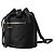 Burberry Borsa a secchiello in nylon Nero - vista 4
