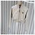 Miu Miu Panama Baumwoll-Bomberjacke Beige Damen (Größe Braun - Ansicht 2