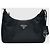 Prada Borsa Hobo Re-Edition Re-Nylon Black Nero - vista 2