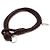 Bottega Veneta Bracciale in Napa Intrecciato Marrone - vista 4