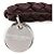 Bottega Veneta Bracciale in Napa Intrecciato Marrone - vista 7