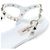 Valentino Sandali con cinturino Rockstud Bianco - vista 9