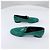 Hermès Mocassino in camoscio con logo Green Verde - vista 5