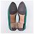 Hermès Mocassino in camoscio con logo Green Verde - vista 8