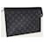 Louis Vuitton Eclipse Monogram Pochette Voyage Nero - vista 3