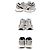 Burberry Sneakers Eclipse Runner in mesh e camoscio da uomo Marrone - vista 4