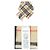 Burberry Sciarpa Slim in Cashmere a Quadri Marrone - vista 4
