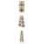 Burberry Sciarpa Slim Check in Cashmere (Sand) Marrone - vista 3