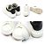 Alexander Mcqueen Sneakers da uomo in vitello White Black Oversole Bianco - vista 5