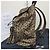 Saint Laurent Zaino Noe Khaki Leopard Jacquard Marrone - vista 7