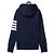 Thom Browne Veste zippée à capuche diagonale pour homme - vue 4