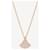Bulgari Collana Mini Pave Oro Rosa - vista 10