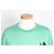Hermès Kurzarm T-Shirt mit Pferdeleder-Patch Mintgrün - Ansicht 5